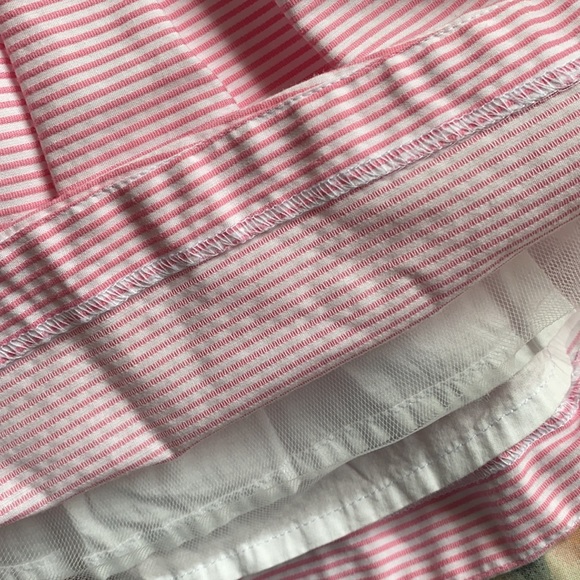 Janie and Jack pink and white skirt - Picture 2 of 3